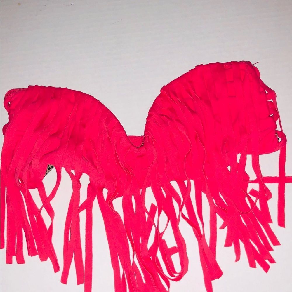 Acacia Fringe Bikini Top